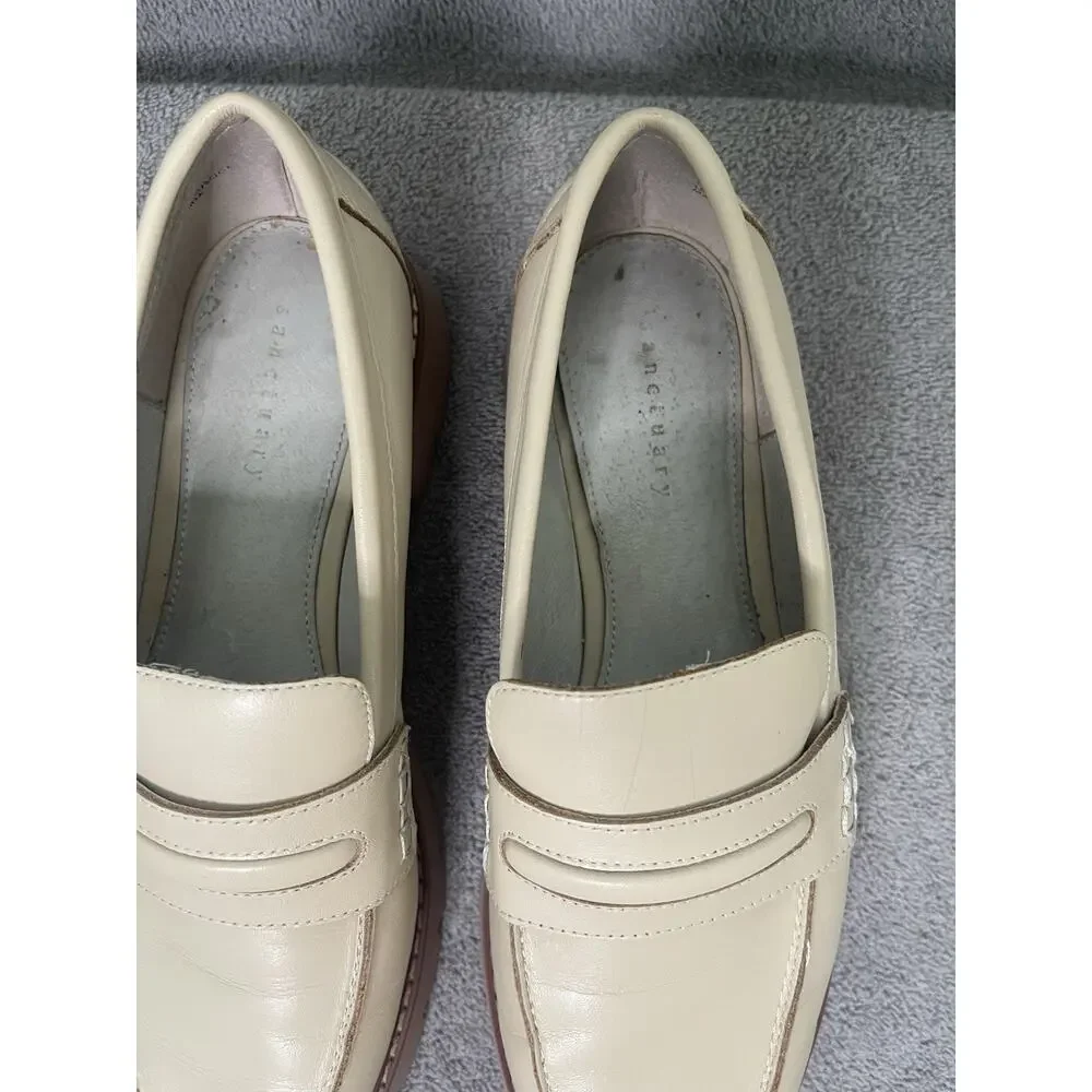 Sanctuary Westside Loafer Oatmilk Women's US 8.5 M